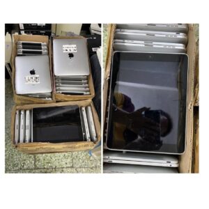 客戶賣來 180多部 蘋果iPad