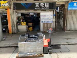 中環中央大廈，回收137部Dell主機